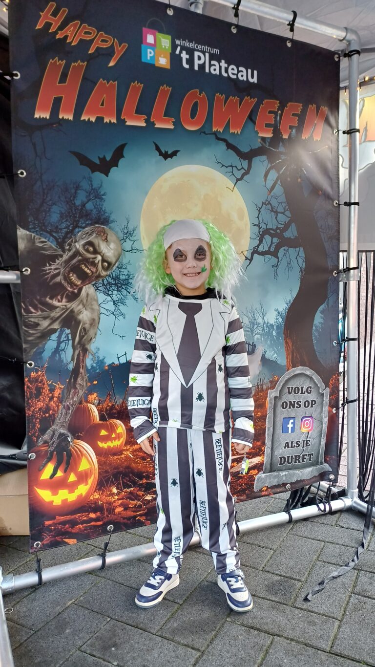 Geslaagd Halloweenfeestje